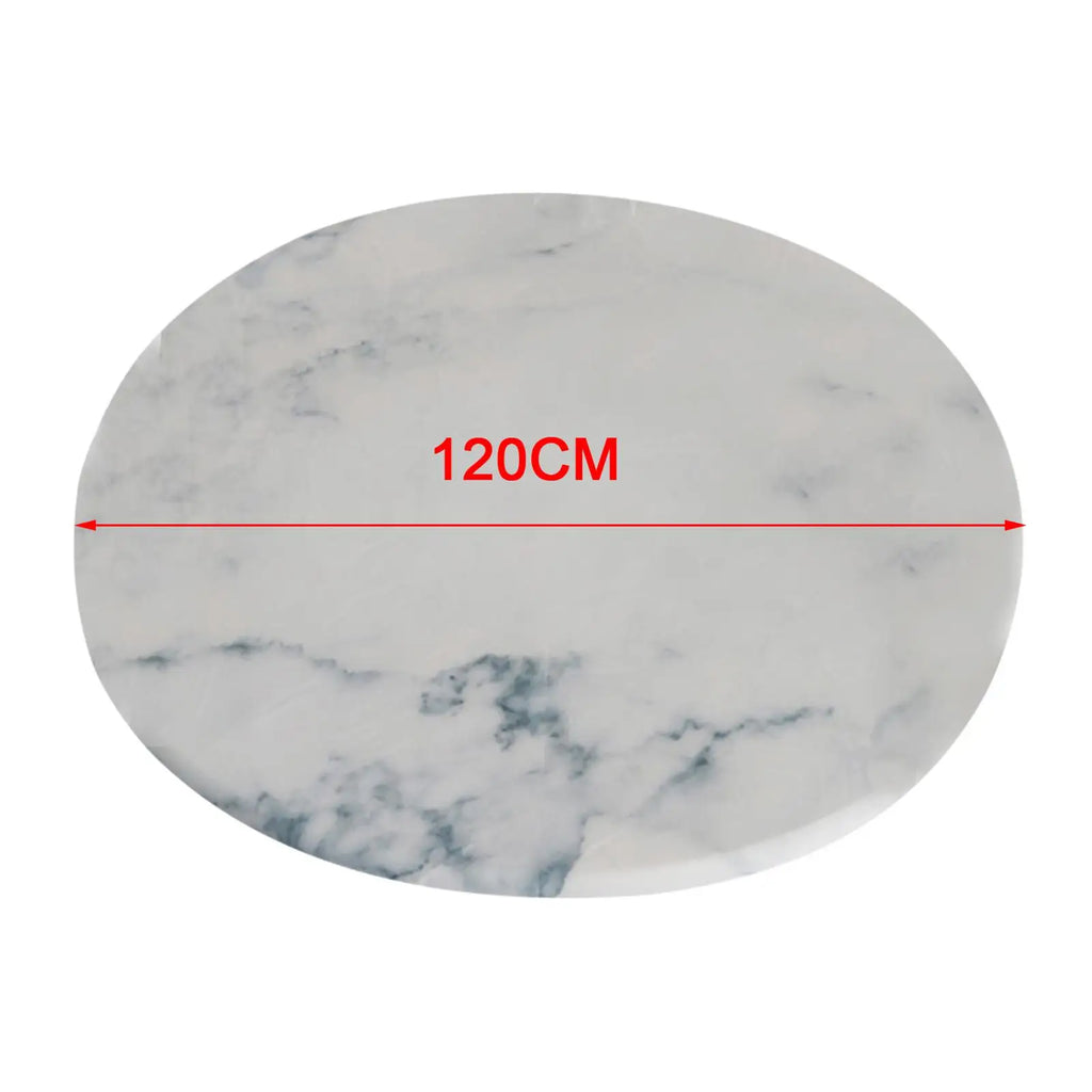 Waterproof Round Elastic Tablecloth – Non-Slip Classic Pattern Round Elastic Tablecloth PLUSH