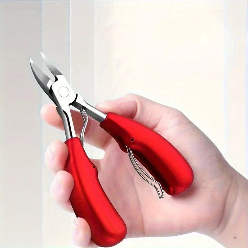 Professional Toenail Clipper – Sharp Curved Blades | Ouriner Nail Clipper PLUSH