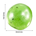 Kiwi Squeeze Fidget Ball – Sensory Slush Toy Crunchy Sound Sensory Fidget Toy PLUSH Green 1PC