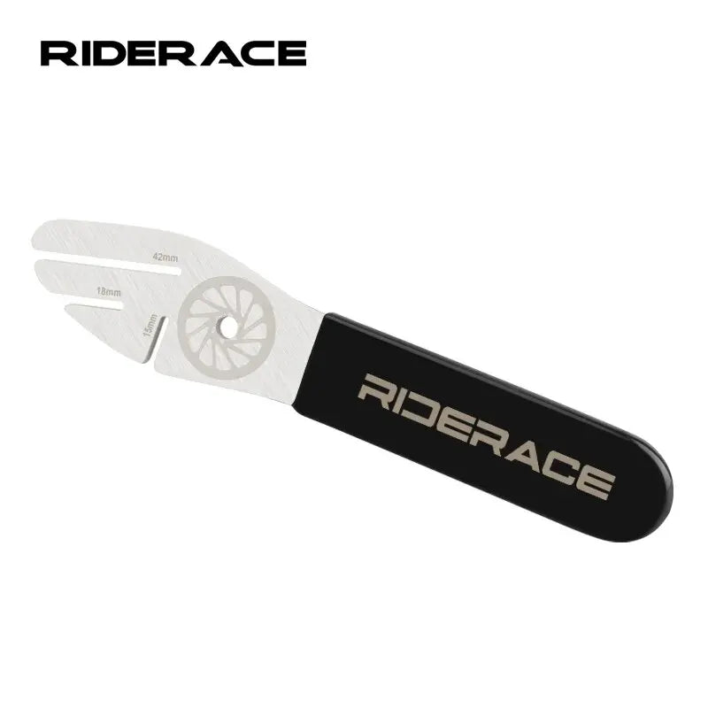 Disc Brake Rotor Alignment Truing Tool – MTB Wrench | RIDERACE Bike Repair Tool PLUSH