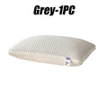 Cooling Beads Pillow – Breathable Washable Neck Support Pillow Bedding Pillow Core PLUSH Grey 1PC 48x74CM