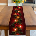 Christmas Pine Branch Table Runner – Festive Holiday Décor Holiday Table Runner PLUSH A 33X183Cm