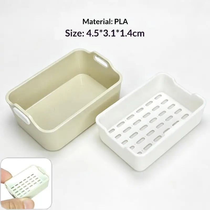 1:12 Scale Dollhouse Sink Organizer & Drain Basket with Tray Dollhouse Accessory PLUSH A4