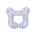 Baby U-Shaped Stroller Pillow – Cartoon Neck & Head Cushion Baby Travel Pillow PLUSH White