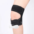 Adjustable Knob Knee Brace – Silicone Cushion Patella Support Knee Brace PLUSH Left S