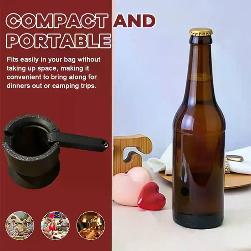 Lever Beer Bottle Opener – Cap Launcher Funny Kitchen Gadget Bottle Opener PLUSH