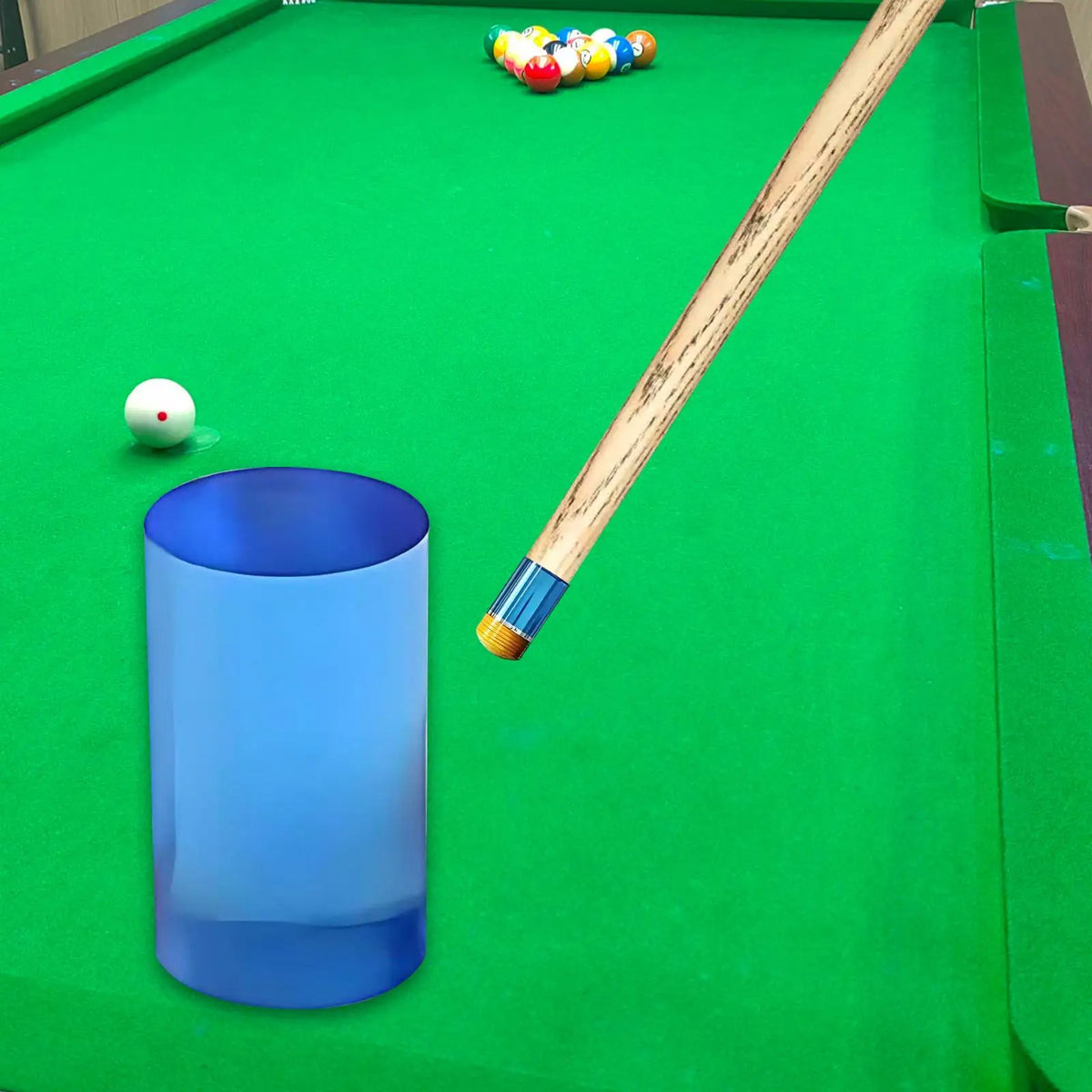 Acrylic Pool Cue Ferrule Unfinished Snooker Repair Blank 2pk Cue Ferrule Blank PLUSH