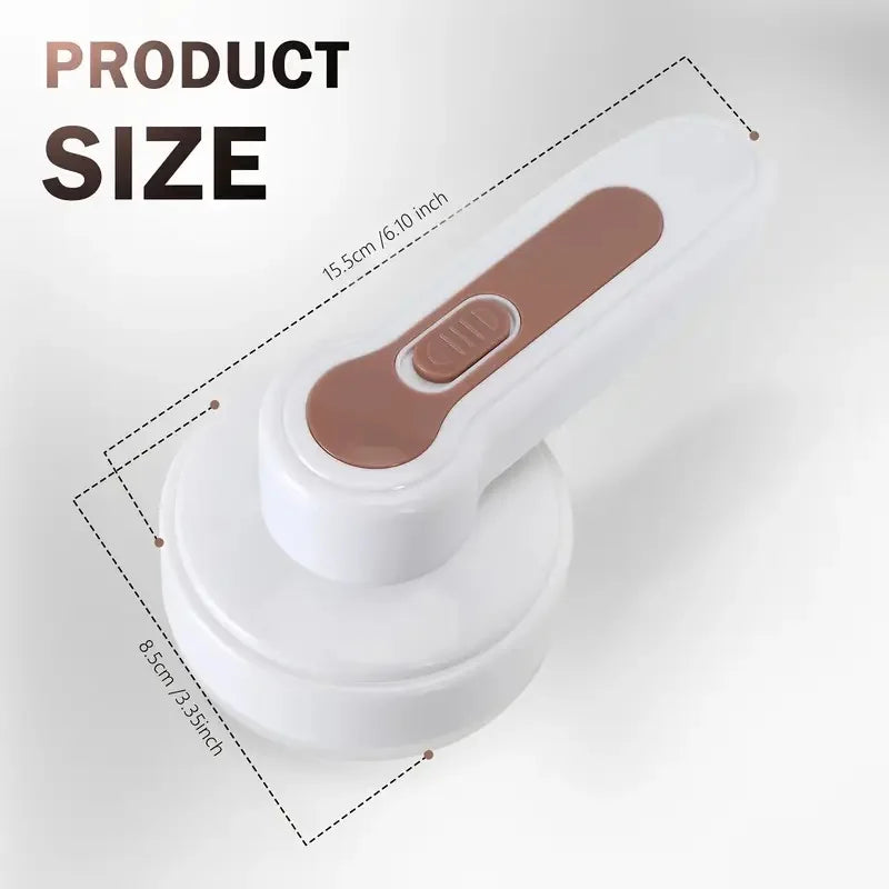 USB Rechargeable Fabric Shaver & Lint Remover + Extra Blade Electric Fabric Shaver PLUSH