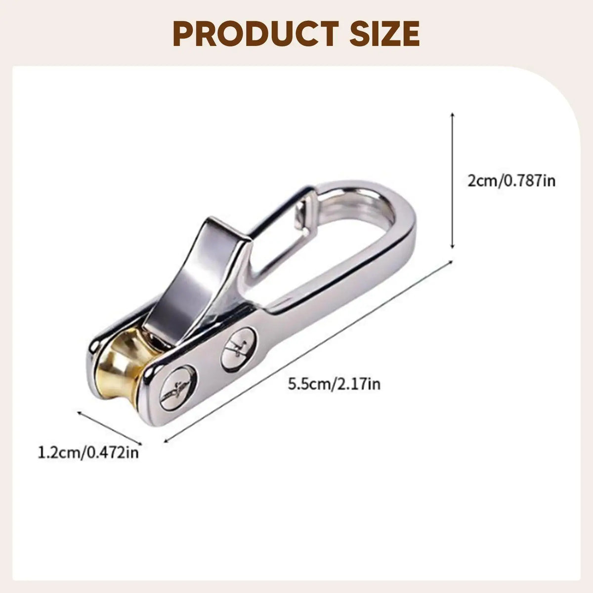 Tooyful Roller Tensioner – Zinc Alloy Rope Tightening Tool Rope Tensioner Tool PLUSH