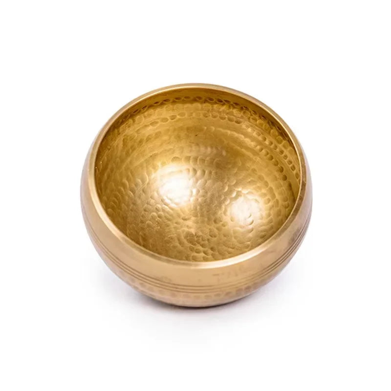 Handmade Brass Tibetan Singing Bowl – Meditation & Yoga Meditation Singing Bowl PLUSH
