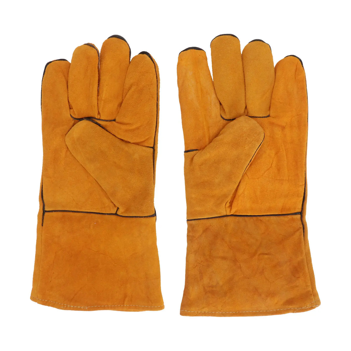 Leather Anti-Bite Pet Training Gloves – Parrot & Bird Safety Pet Training Gloves PLUSH
