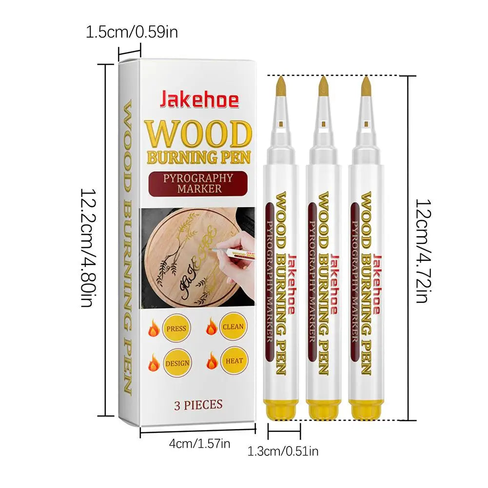 Wood Burning Pen – Fine Tip Pyrography Pen for DIY Art Pyrography Pen PLUSH