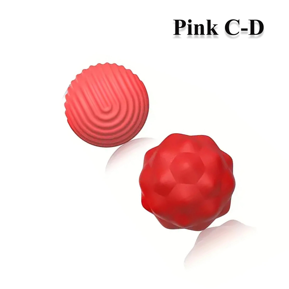 Silicone Magnetic Fidget Balls Sensory Toy Set – 2 to 8 PCS Magnetic Fidget Toy PLUSH 2PCS Pink C-D