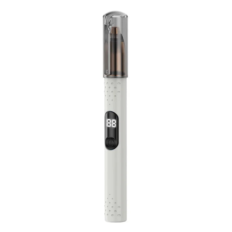USB Rechargeable Nose & Ear Hair Trimmer for Women | PLUSH Hair Trimmer PLUSH White USB Type-C