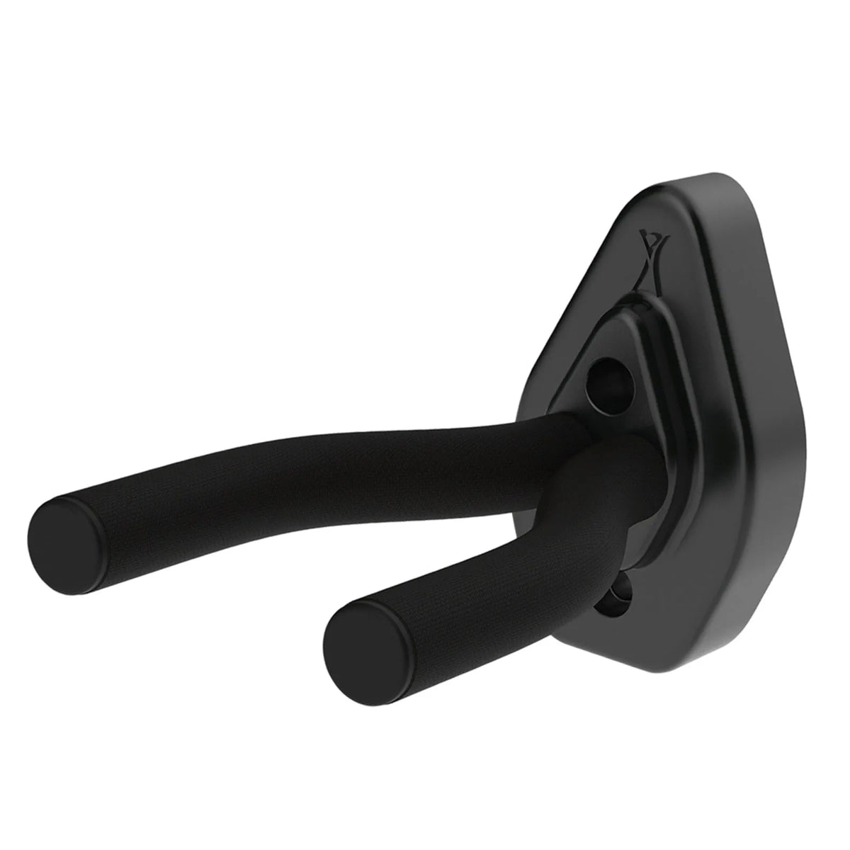 Non-Slip Guitar Wall Hanger Hook – Acoustic, Bass & Ukulele Mount Guitar Wall Hanger PLUSH Black