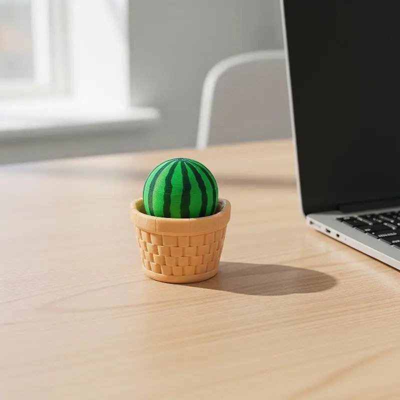 3D Printed Fruit Fidget Clicker Toy | Eco PLA | Kids & Adults Fidget Clicker Toy PLUSH