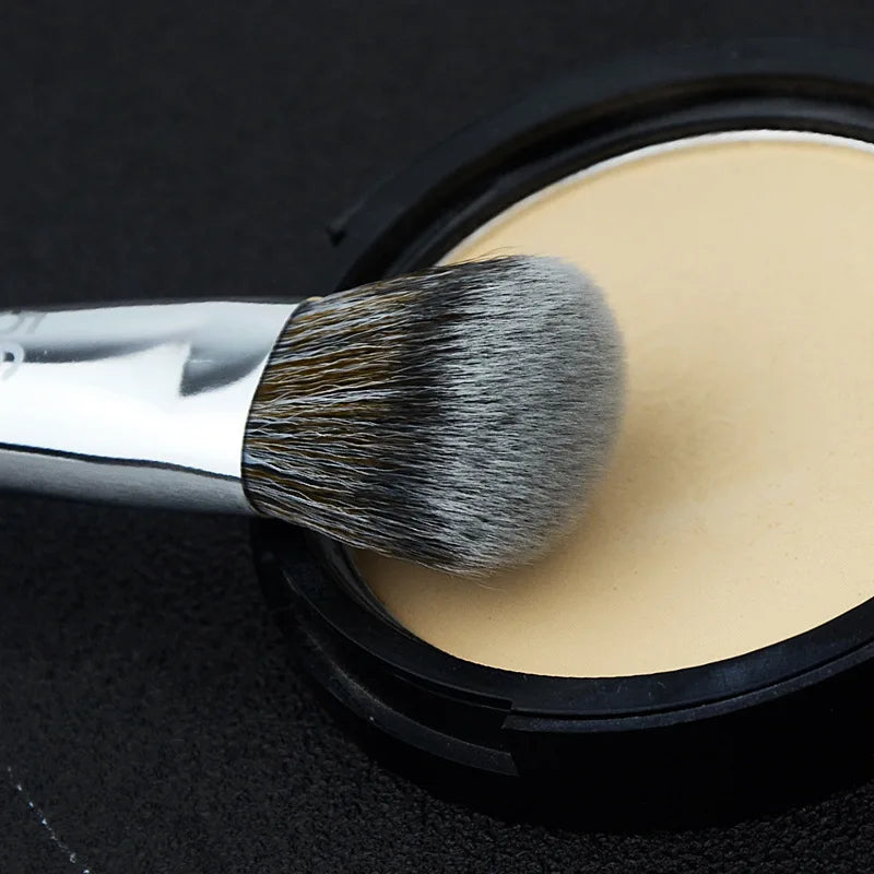 PLUSH PRO #56 Domed Foundation Brush – Soft Vegan Synthetic Foundation Makeup Brush PLUSH