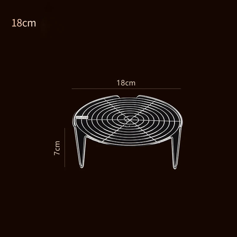 Stainless Steel Steamer Rack – Multifunction Pot Steaming Tray Steamer Rack PLUSH 5