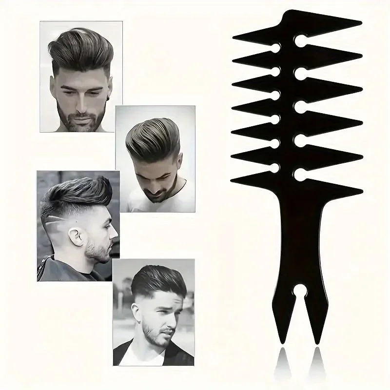 Black Hair Comb Set – Barber Tail & Styling Combs 3/4/5pcs Hair Comb Set PLUSH