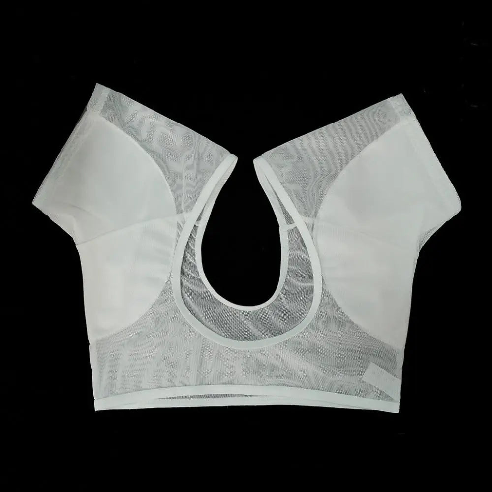 Washable Reusable Armpit Sweat Pads – Ultra-Thin Breathable Vest Sweat Pad Vest PLUSH