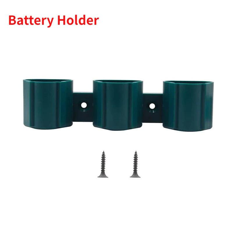 Wall Mount Battery Rack for Makita Milwaukee Bosch 10.8V 12V Battery Storage Rack PLUSH Battery Holder 1 China Mainland