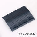 10pcs Black Invisible Wire Hair Clips – Wide Bobby Pins Set Hair Clips Set PLUSH 10pcs S 6.5 cm