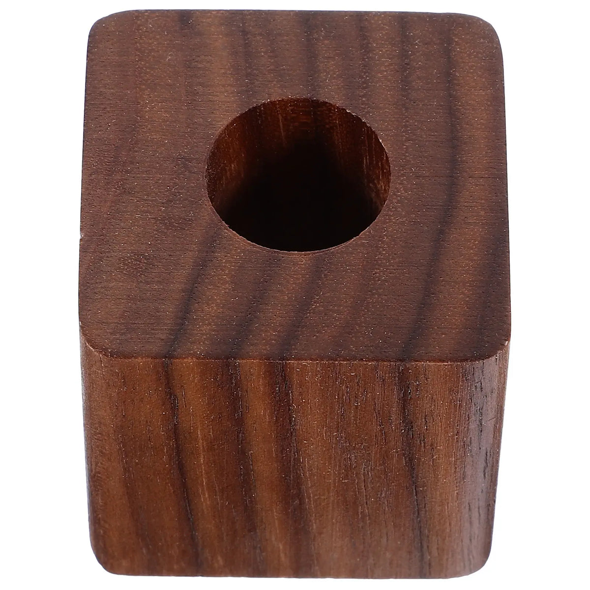 Walnut Wood Single Pen Holder – Desktop Organizer Stand Wooden Pen Holder PLUSH Default Title