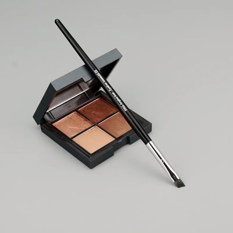 Bevel Eyebrow & Eyeliner Brush – Angled Synthetic Makeup Brush Eyebrow Makeup Brush PLUSH