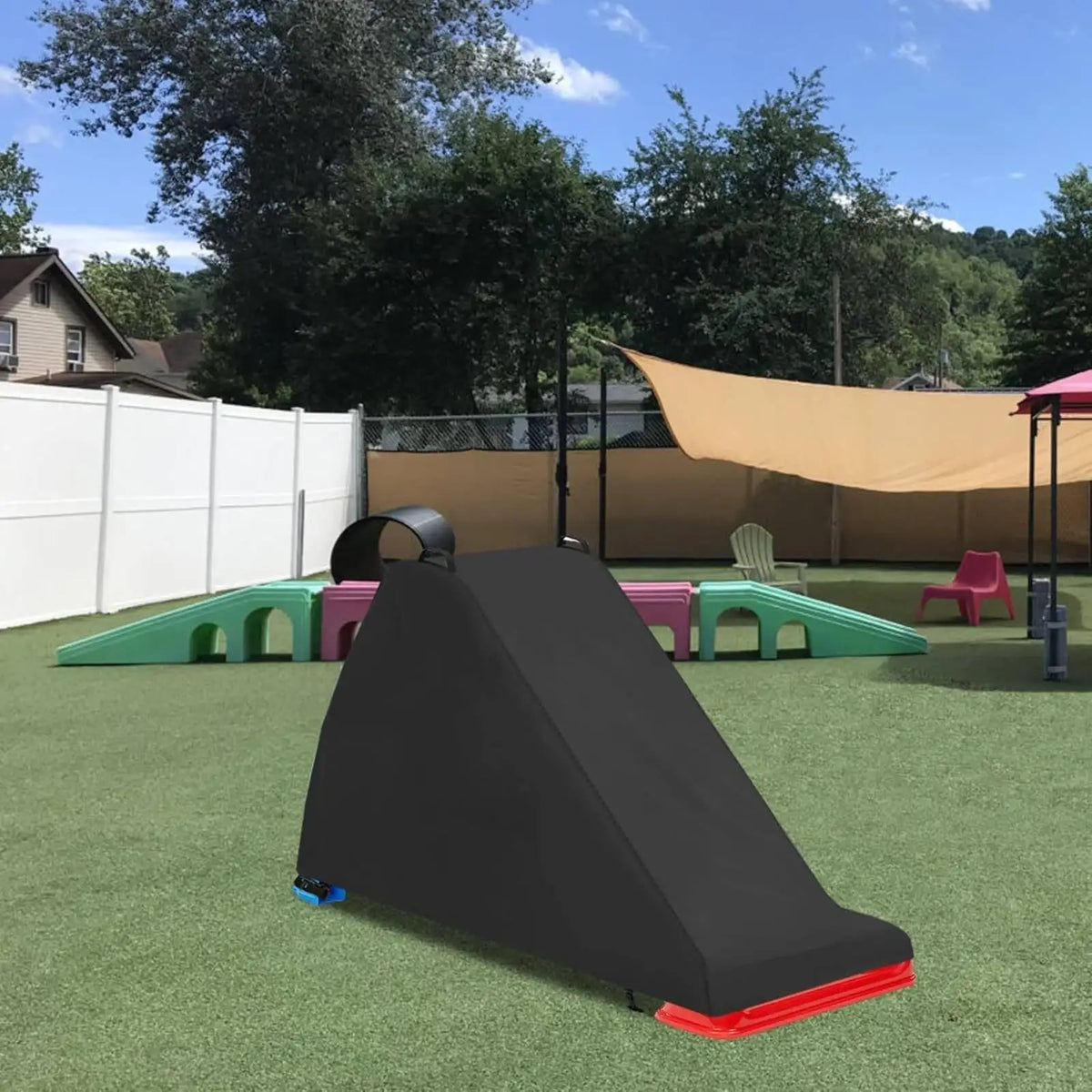 Waterproof Children's Slide Cover – Oxford Cloth Outdoor Protector Slide Cover PLUSH