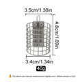 Carp Fishing Method Feeder 40g Steel Wire Mesh Cage Bait Fishing Feeder Cage PLUSH 40g 1PC