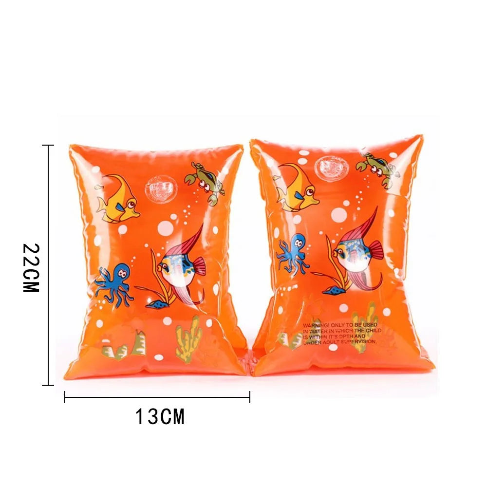Inflatable Swimming Armbands – Kids Arm Float Rings 2pcs Swim Arm Floats PLUSH