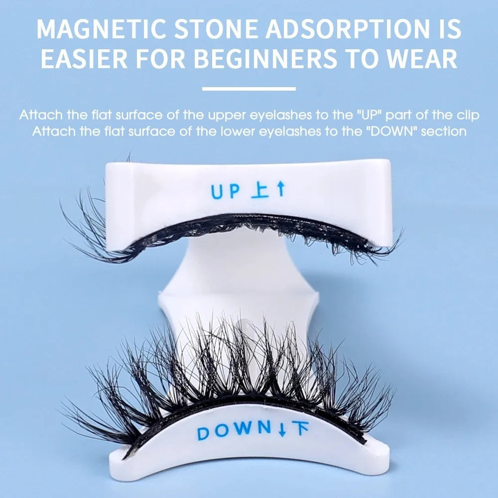 Magnetic Eyelash Applicator Clip – False Lash Tweezer Tool Eyelash Applicator Tool PLUSH