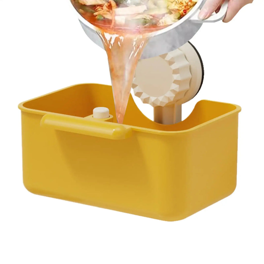 Sink Drain Strainer Basket with Suction Cup | Kitchen Filter Sink Strainer Basket PLUSH