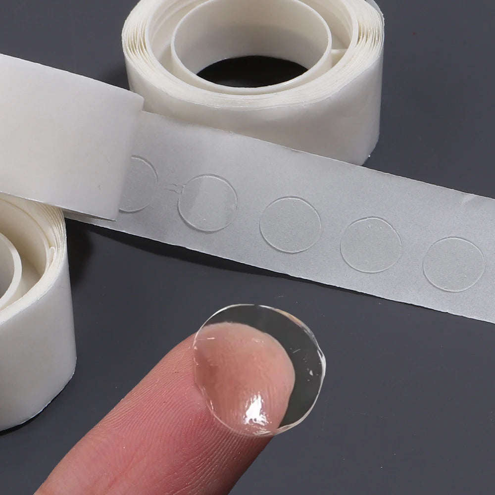 Soft Gel Double Sided Nano Dot Tape – Clear Removable Adhesive Craft Adhesive Tape PLUSH
