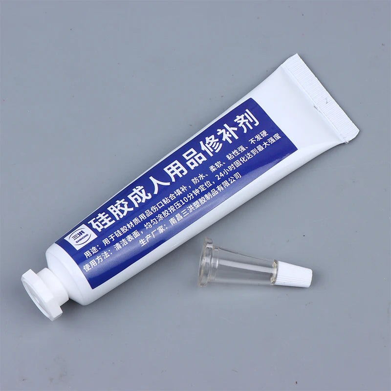 Silicone Doll Repair Glue Tool – Flesh Color Adhesive Doll Repair Tool PLUSH