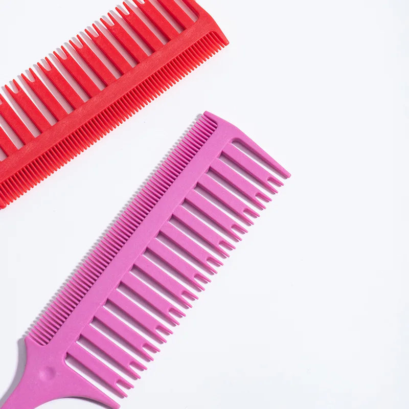 Double-Side Tip-Tail Hair Dyeing & Highlighting Comb Hair Dyeing Comb PLUSH