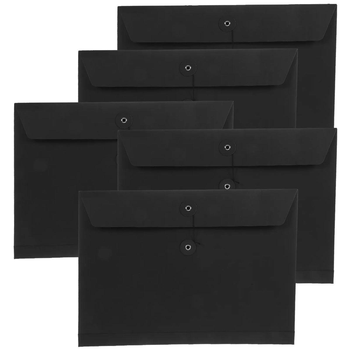 5-Pack File Pocket Document Organizer Bags – A4 School & Office Document Organizer Bag PLUSH