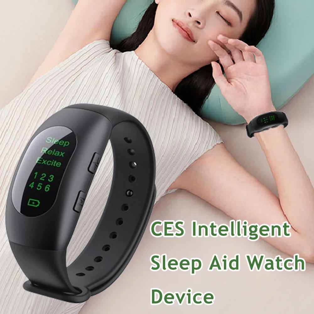 MERALL CES Microcurrent Sleep Aid Watch – 3 Modes, 6 Levels Sleep Aid Device PLUSH