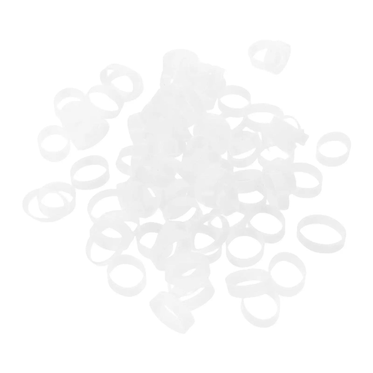 500pcs Reusable Silicone Cable Ties – Cord Organizer Bands Cable Organizer Ties PLUSH