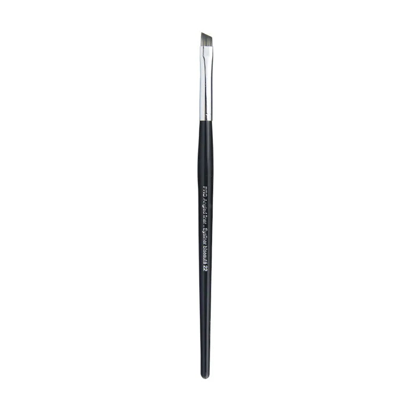 Bevel Eyebrow & Eyeliner Brush – Angled Synthetic Makeup Brush Eyebrow Makeup Brush PLUSH 22 Eyebrow Brush