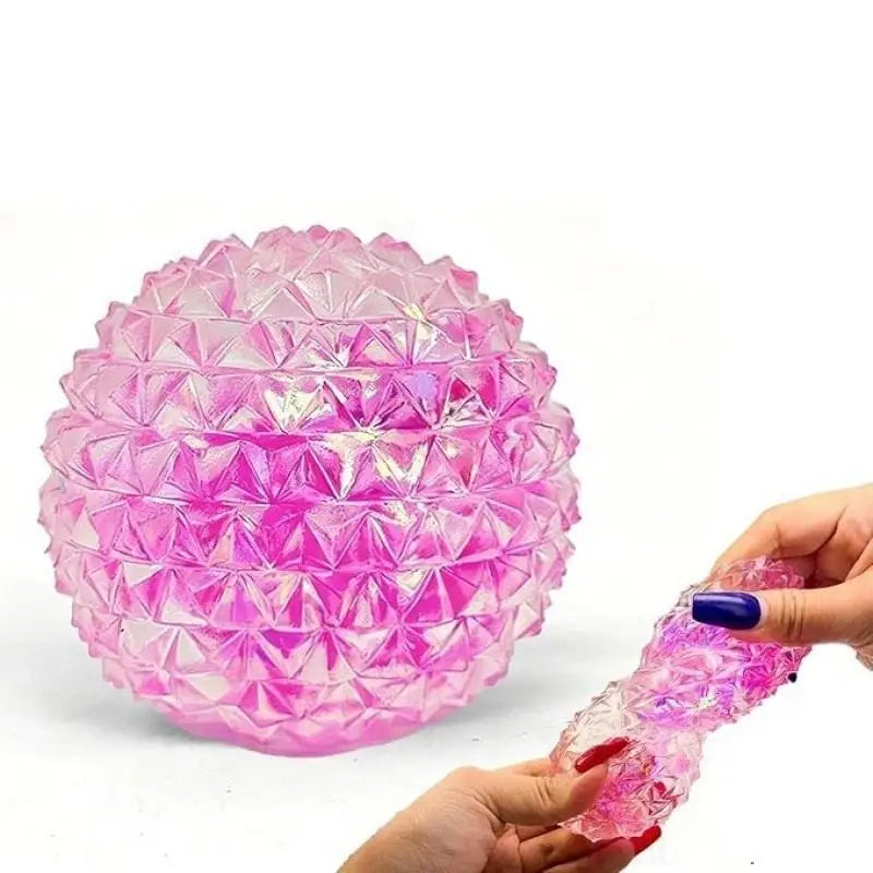 Texture Ice Ball Squeeze Fidget Toy – Kids & Adults Gift Fidget Squeeze Toy PLUSH style 4