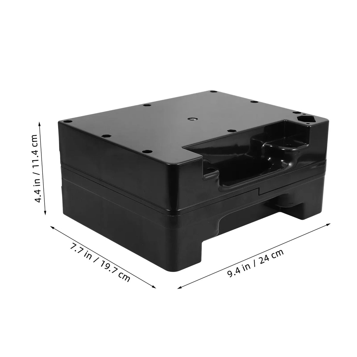 Wheelchair Battery Storage Box – 24V Dual 12V 12Ah ABS Case Wheelchair Battery Box PLUSH