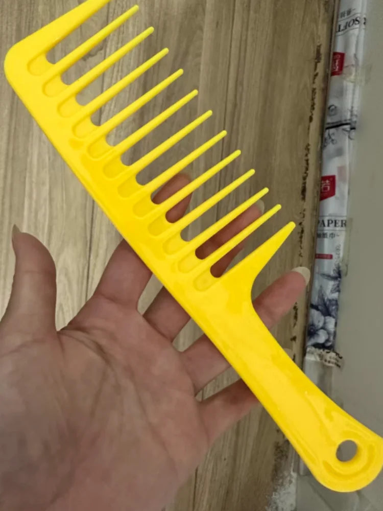 Wide Tooth Comb – Heat Resistant Detangling Brush for Curly Hair Hair Detangling Comb PLUSH