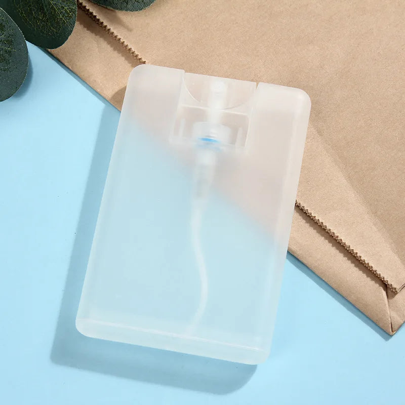Macaron Mini Refillable Perfume Atomizer Spray Bottle 20ml Travel Spray Bottle PLUSH Transparent