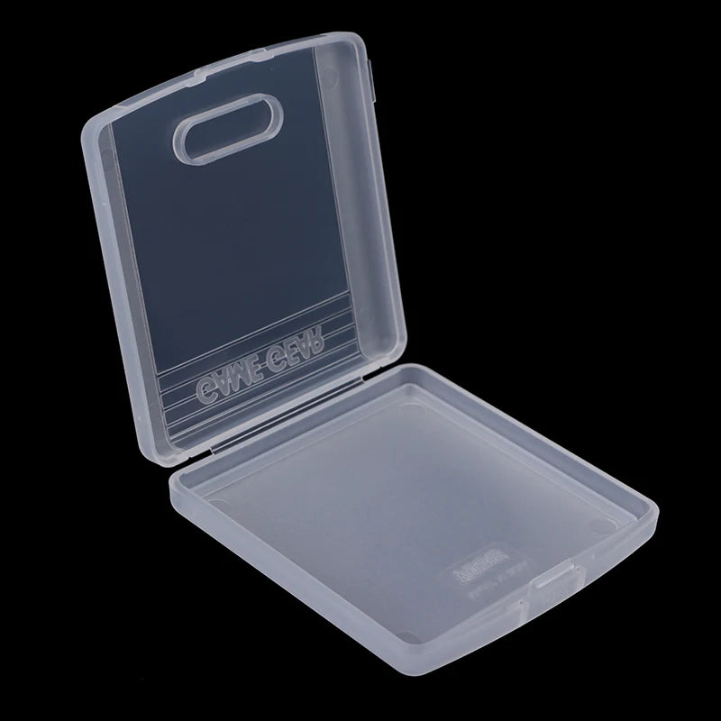 Clear Game Gear Cartridge Case – Protective Storage Display Box Cartridge Storage Case PLUSH Transparent