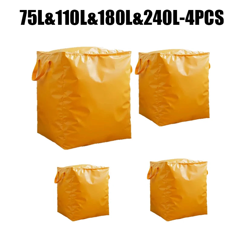 Heavy Duty Woven Moving & Storage Bag – Large Capacity Woven Storage Bag PLUSH MIX 4PCS