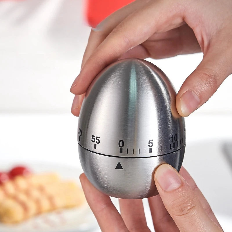 Mechanical Kitchen Timer – Egg & Cooking Countdown Dial Kitchen Timer PLUSH