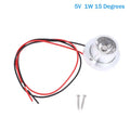1W LED Embedded Spotlight for Shelf & Bookcase – DC 5V 12V 24V LED Spotlight Lamp PLUSH 5V 15