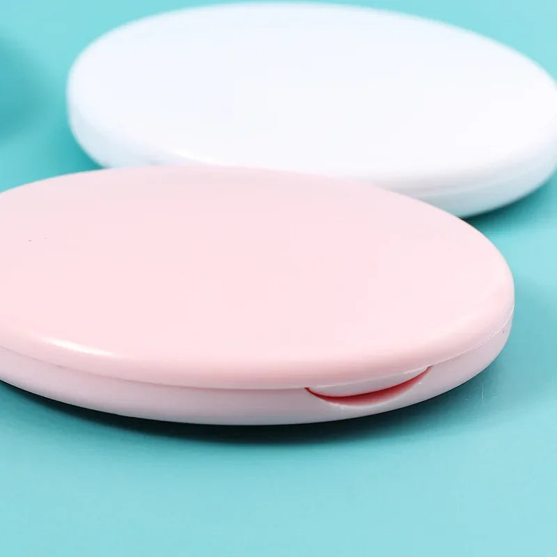 Mini Folding Pocket Makeup Mirror – Portable Vanity Mirror Pocket Makeup Mirror PLUSH