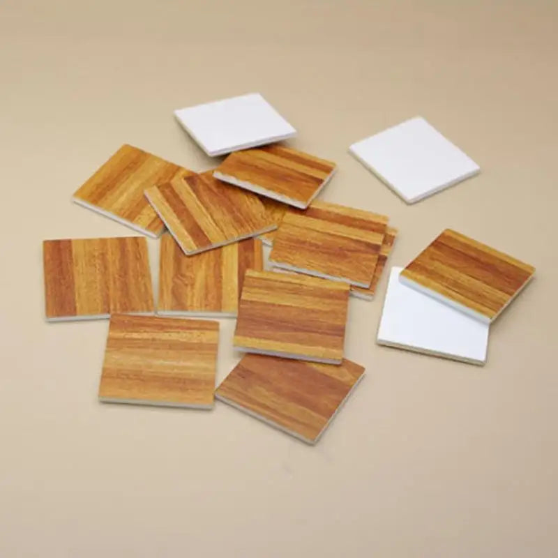 Miniature French Flower Tile Bricks for Dollhouse Floor 10pcs Dollhouse Accessories PLUSH A11